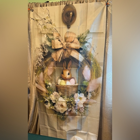 NWOT Easter Door Cover 35” x 71” - Picture 1 of 10